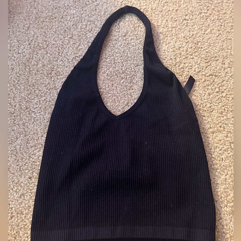 ‼️black halter top‼️